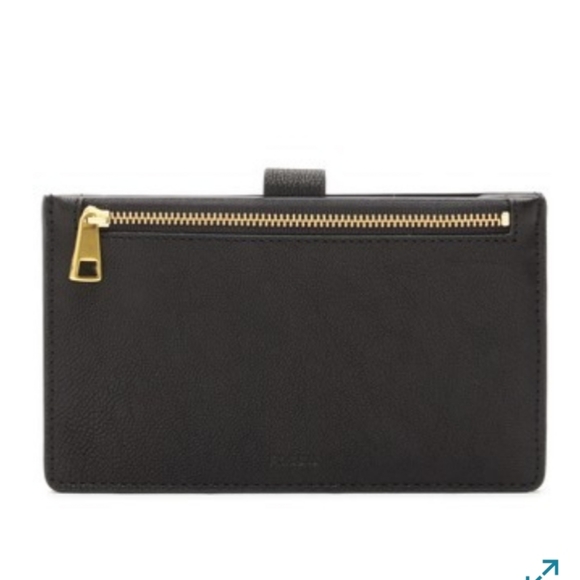 Fossil Vale Leather Tab Wallet NWT - Picture 3 of 11